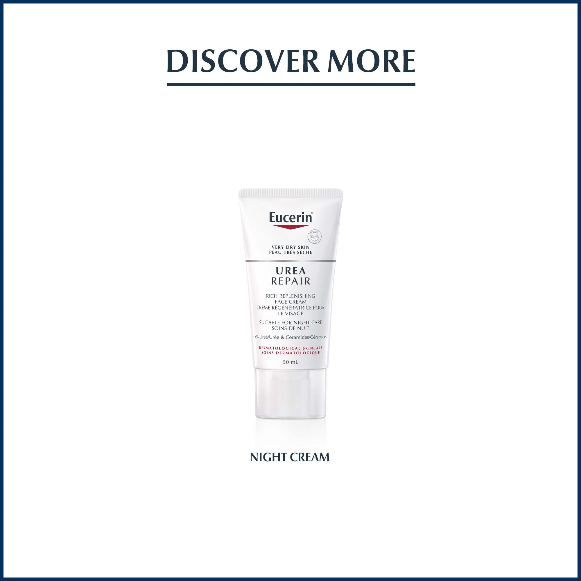 Eucerin Urea Replenishing Face Creme Day 5 Urea Dry Skin
